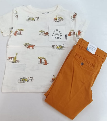 Conjunto de 2pza para Niño Puebla
