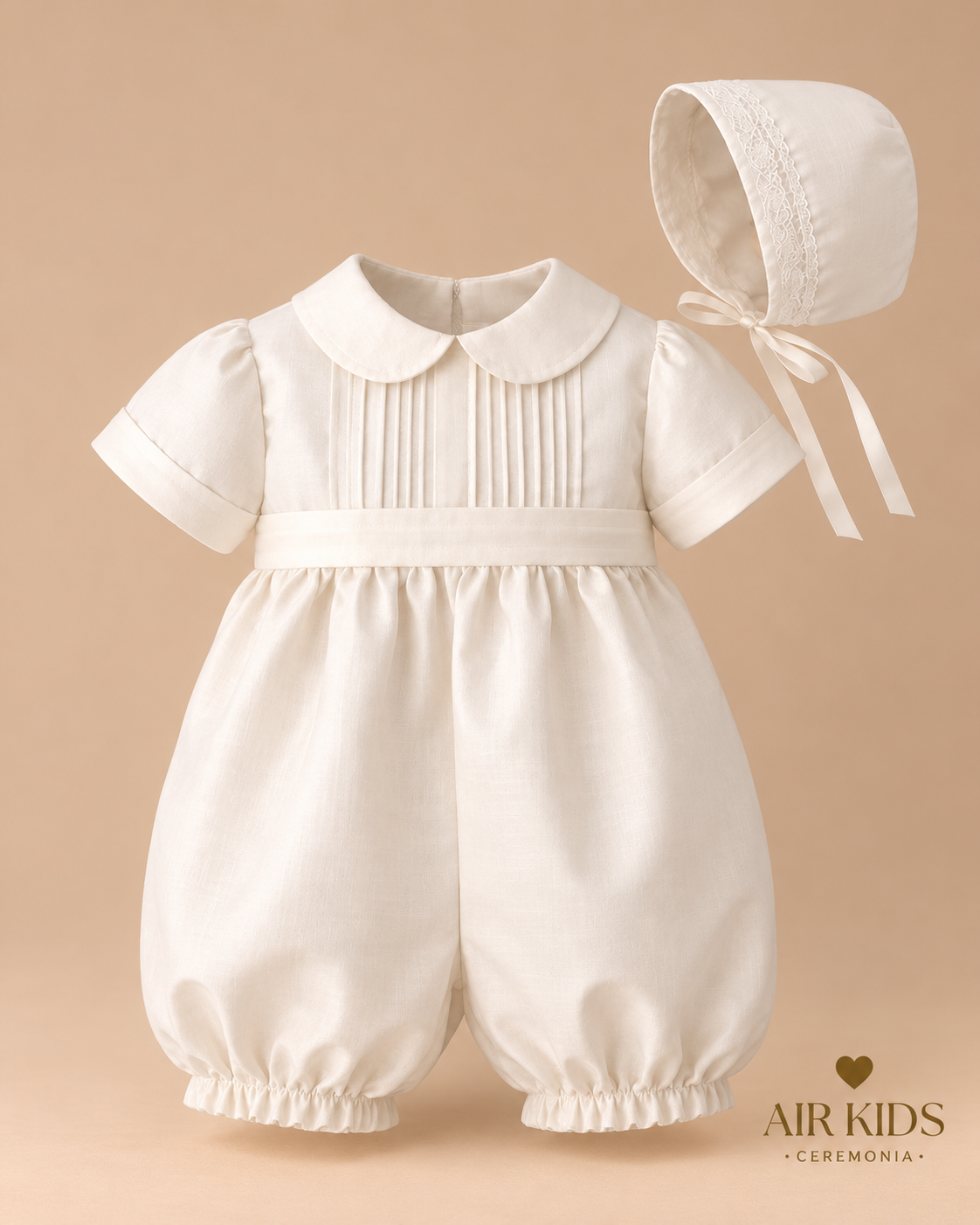 Traje para Bautizo Niño Ozi 9307-24 Talla 24 Meses