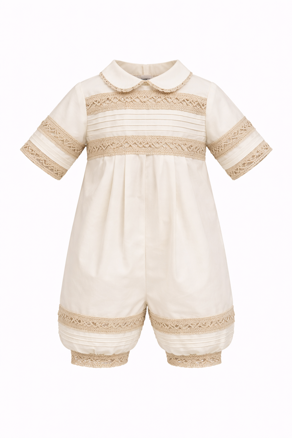 Ropon para Bautizo Niño 23-852 Talla 18 Meses