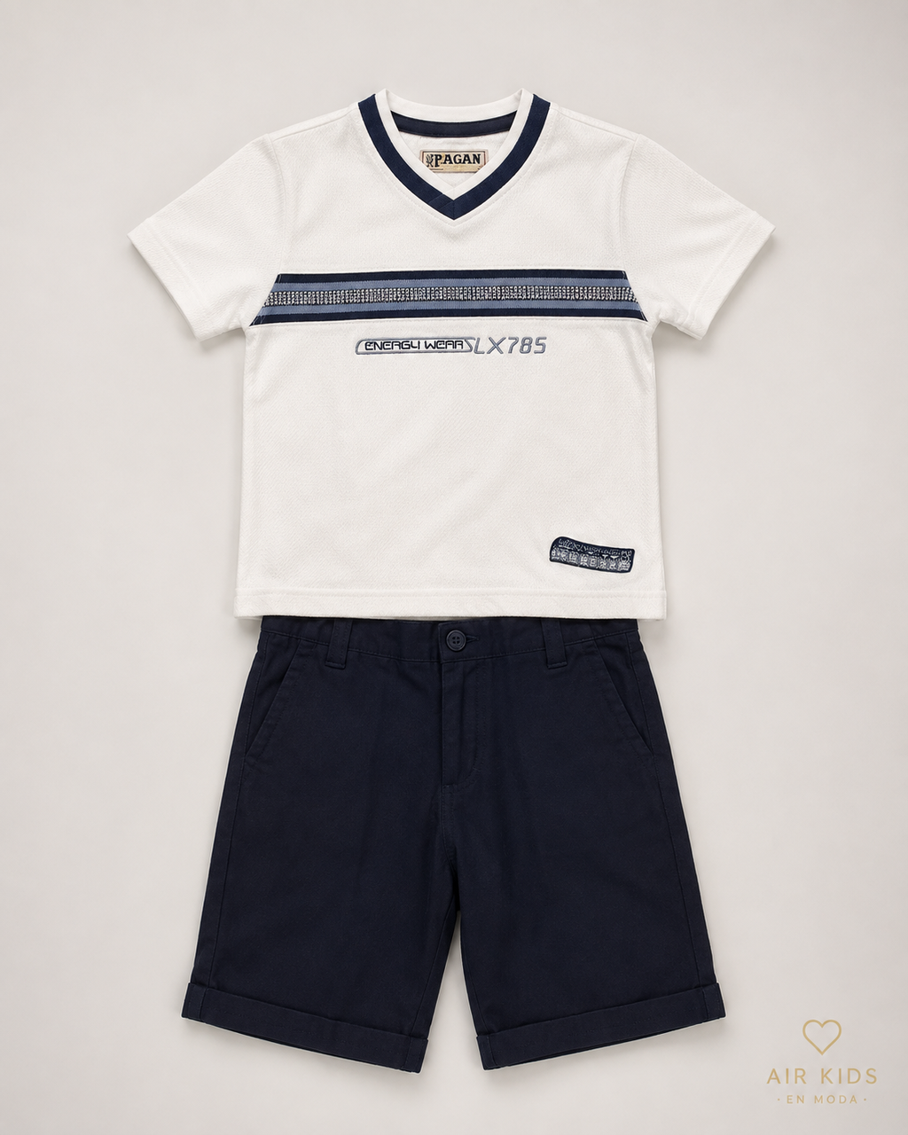 Conjunto de para niño 2pzas 46001 Talla 6 años
