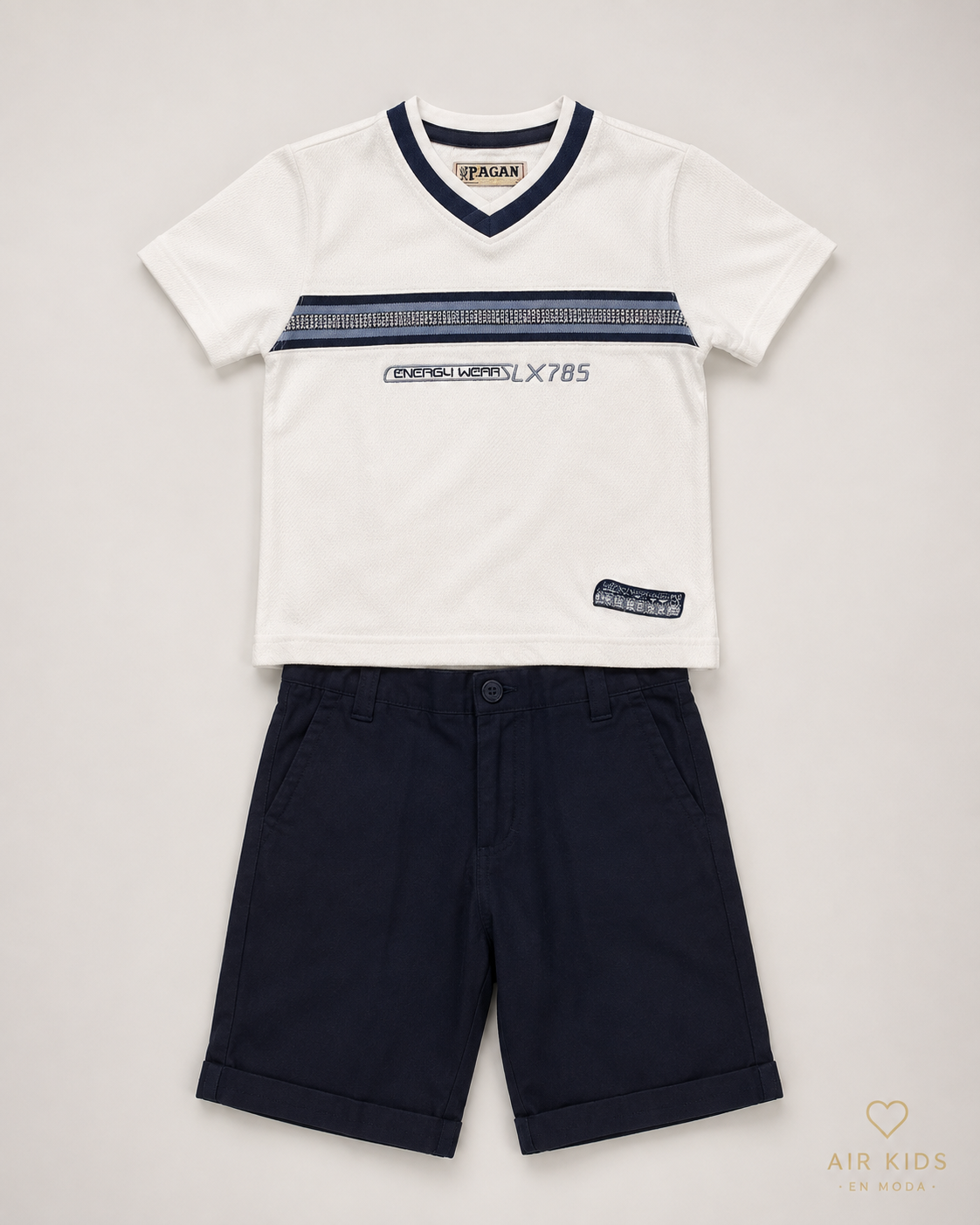 Conjunto de para niño 2pzas 46001 Talla 6 años