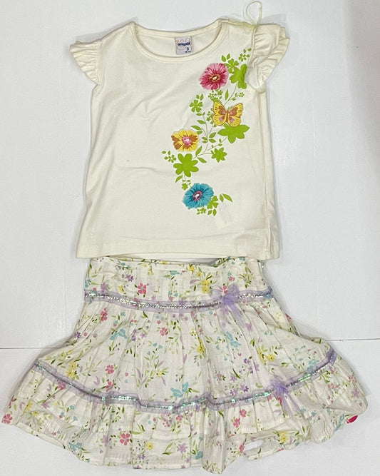 Conjunto de 2pza para Niña Puebla