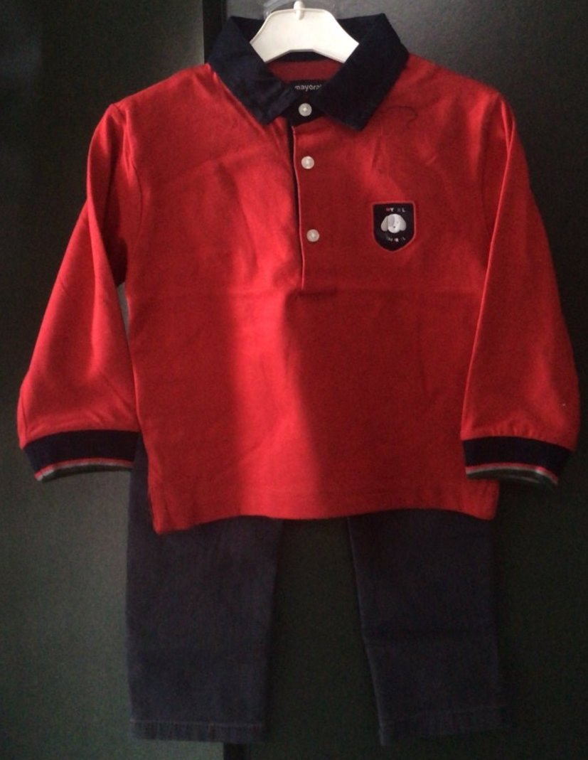 Conjunto de 3pza para Niño Puebla