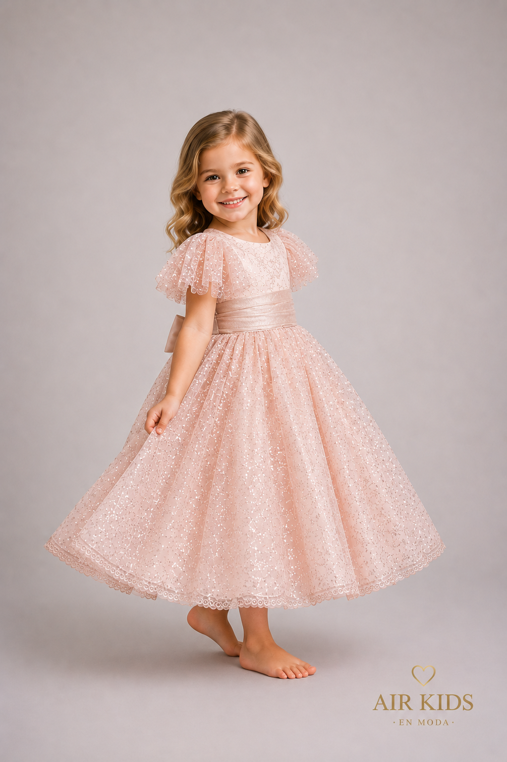 Vestido para Niña 23-535 Talla 4 Años