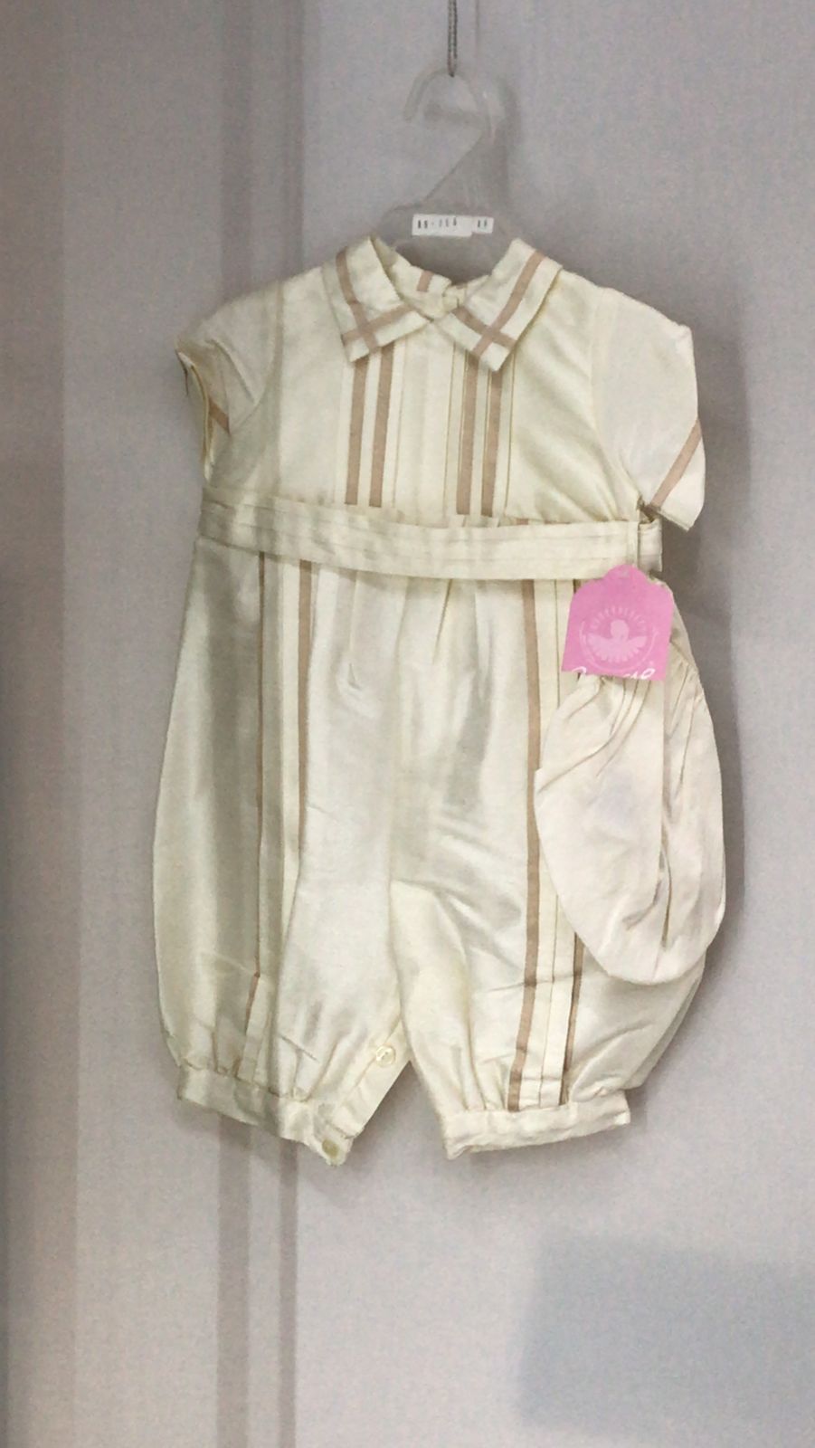 Traje de Bautizo Niño 15-256 Talla 18 Meses