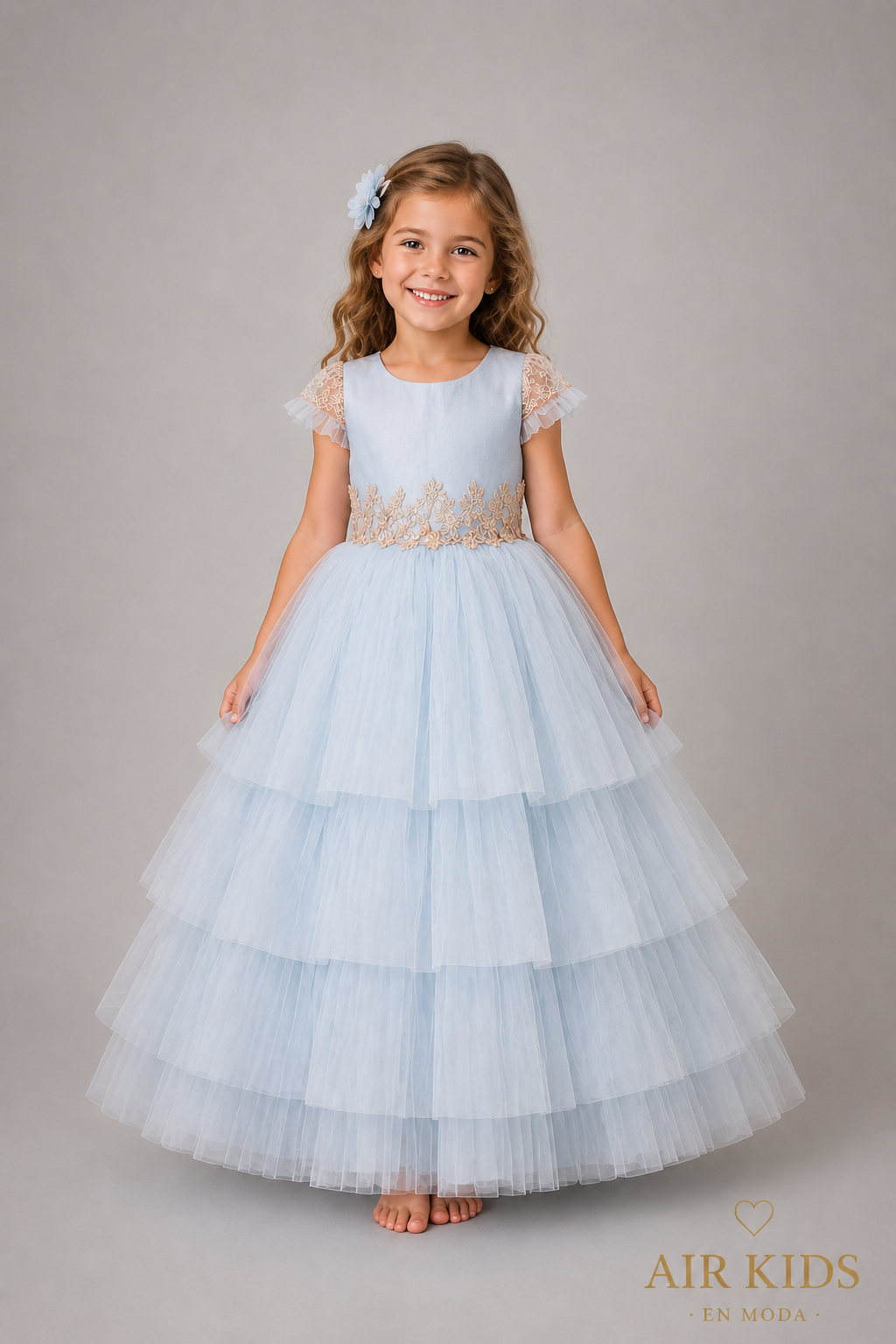 Vestido de Fiesta para Niña 24-504