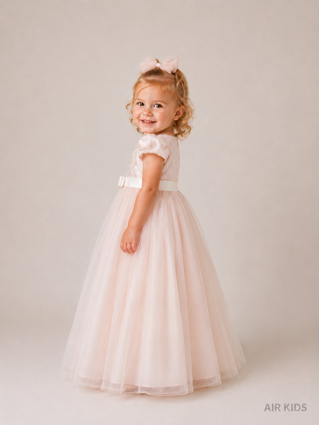 Vestido de Fiesta para Niñas 17-717 Talla 2