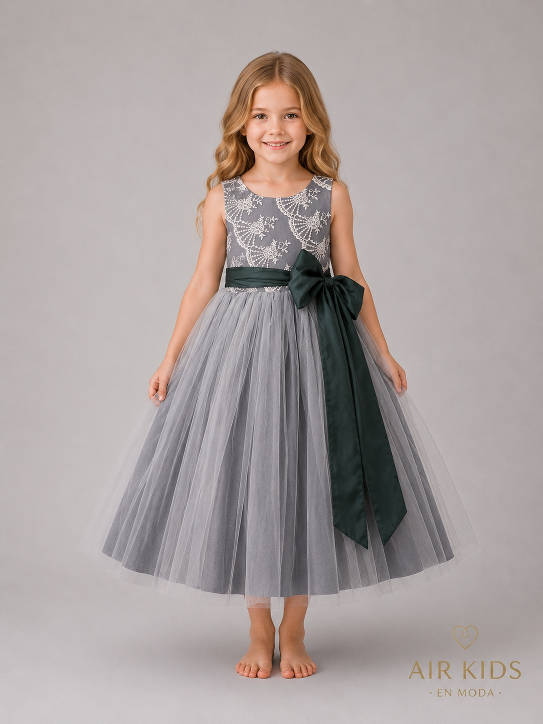 Vestido de Fiesta para Niña 24-516