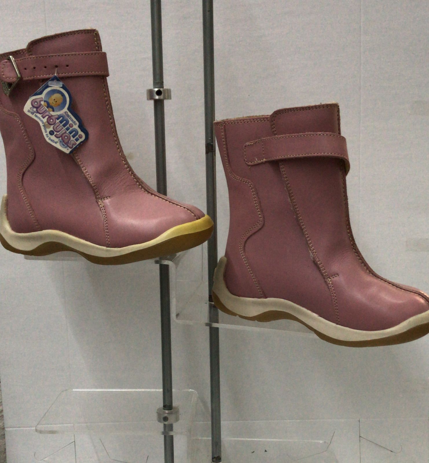 Botas para Niña Casual Mini Burbujas H-4837 Talla 16.5