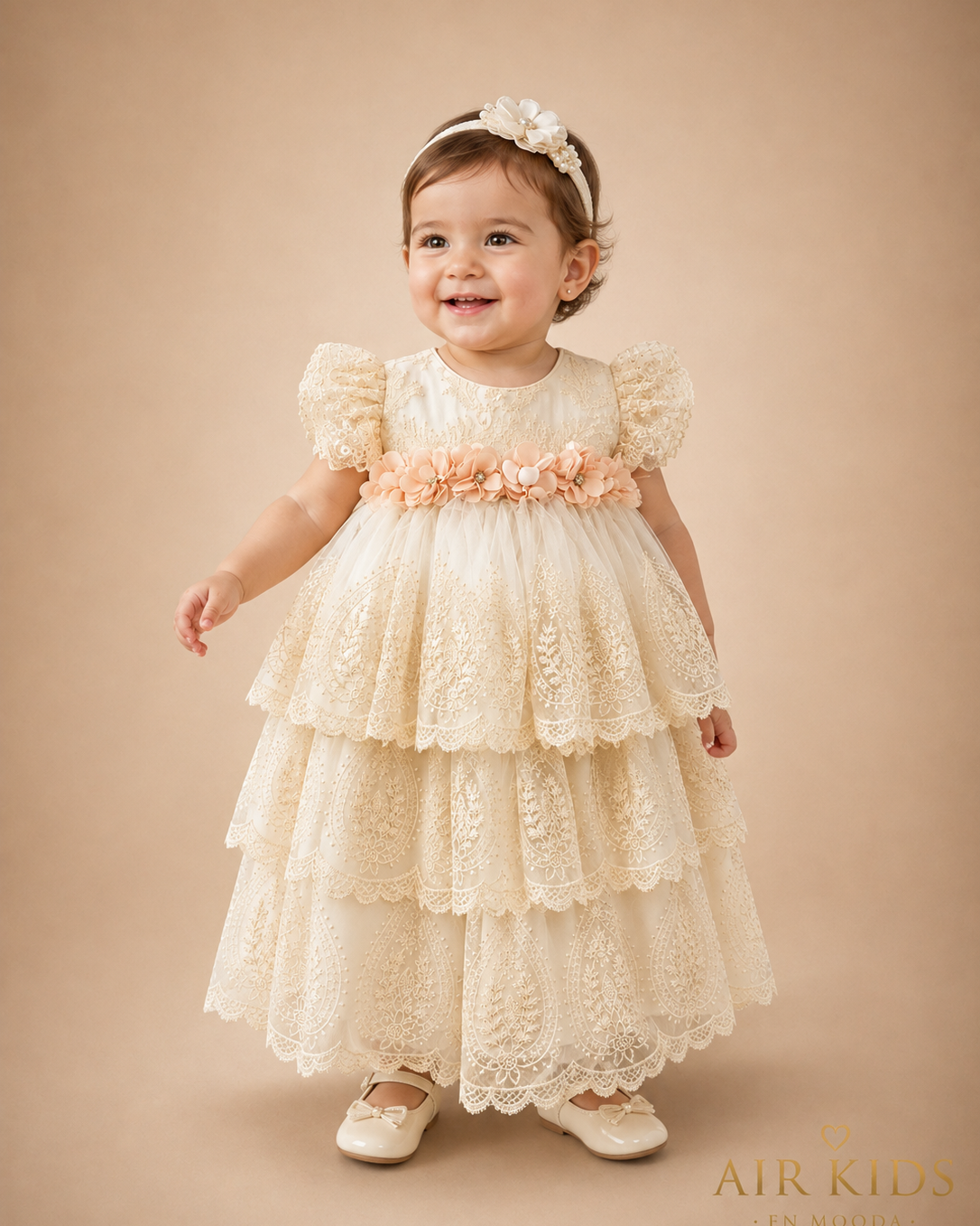 Batita de Bautizo para Niña 1440 Talla Uni
