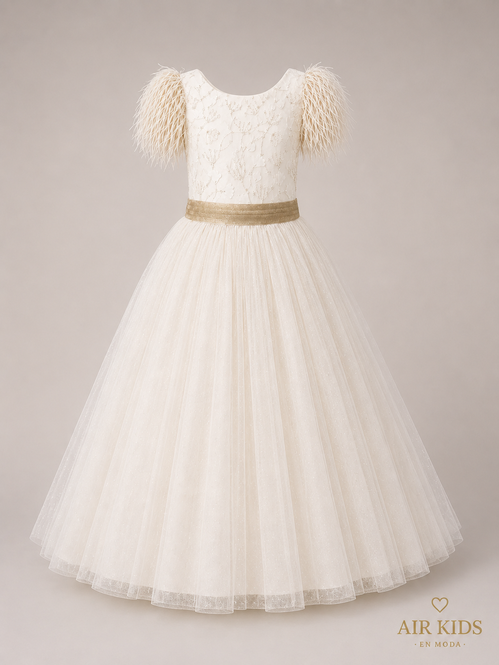 Vestido de fiesta para niña con corona 25-503 Talla 16 años
