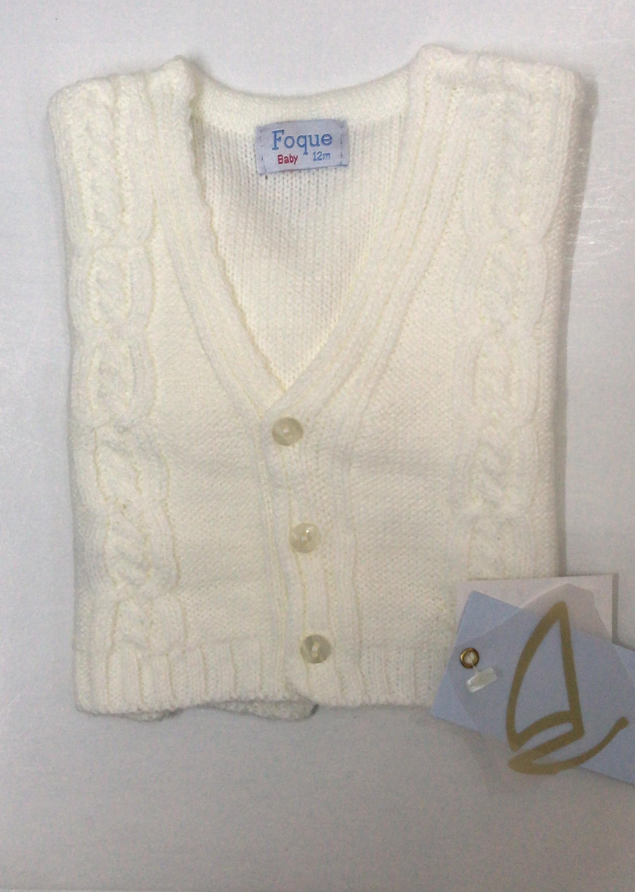 sueter de ceremonia para Niño Foque 1335-40 Talla 12 Meses