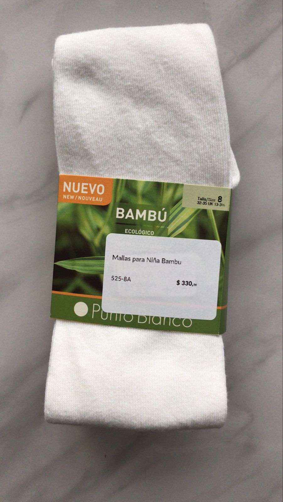 Mallas para Niña Bambu 525 Talla 8A