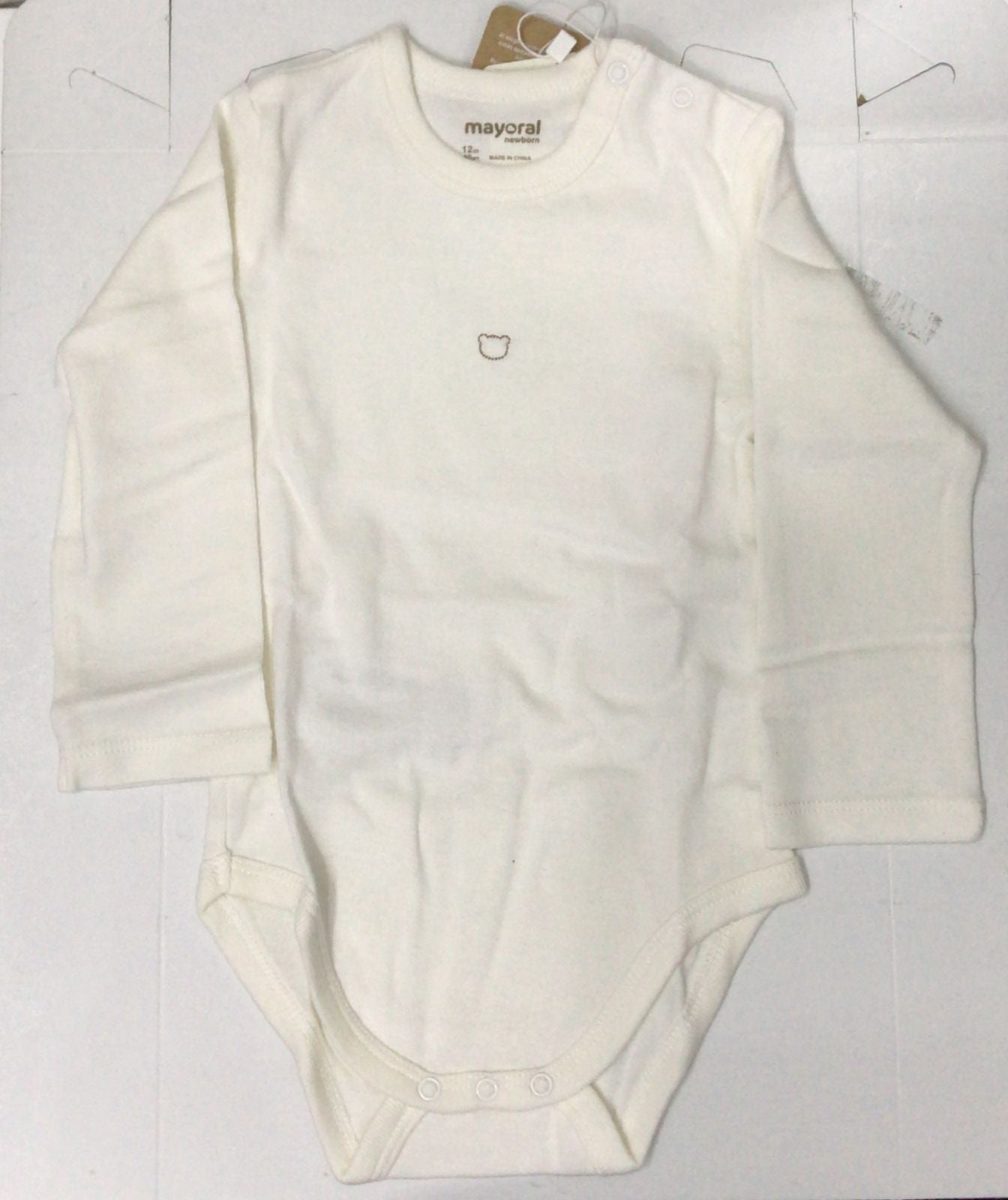 Body Largo Unisex  Puebla Mayoral 2746-62 Talla 18 Meses