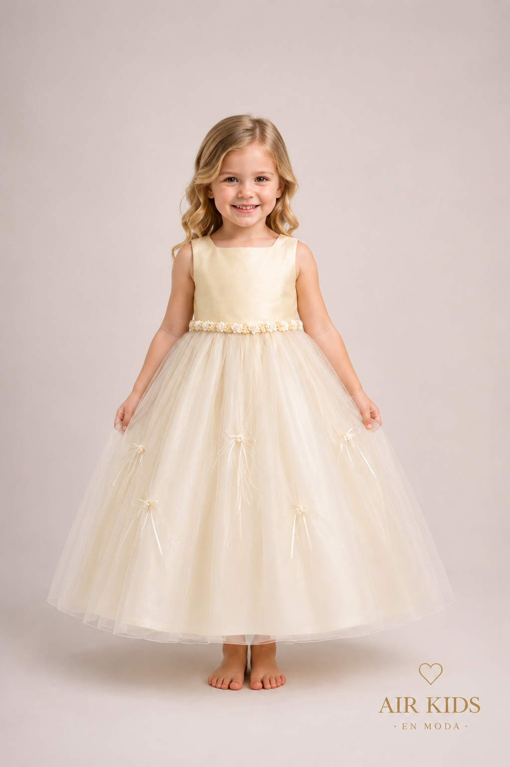 Vestido para Niña 06-633 Talla 4 Años