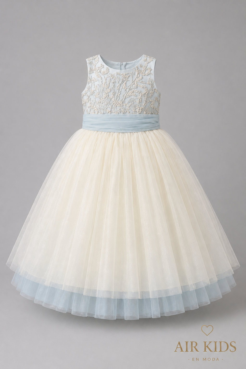 Vestido de Fiesta para Niña 24-510 Talla 4 Años