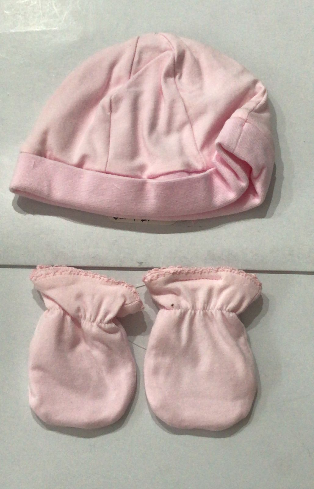 Gorro y Manoplas para Niña Mayoral 9779-74 Talla 3 Meses