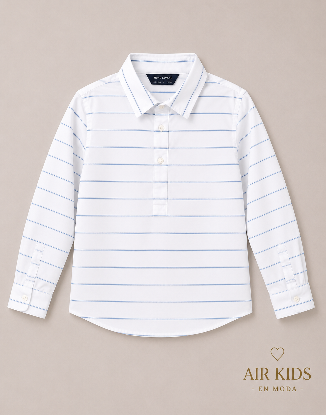 Camisa para Niño Mayoral/Nukutavake 6143-61 Talla 10 Años