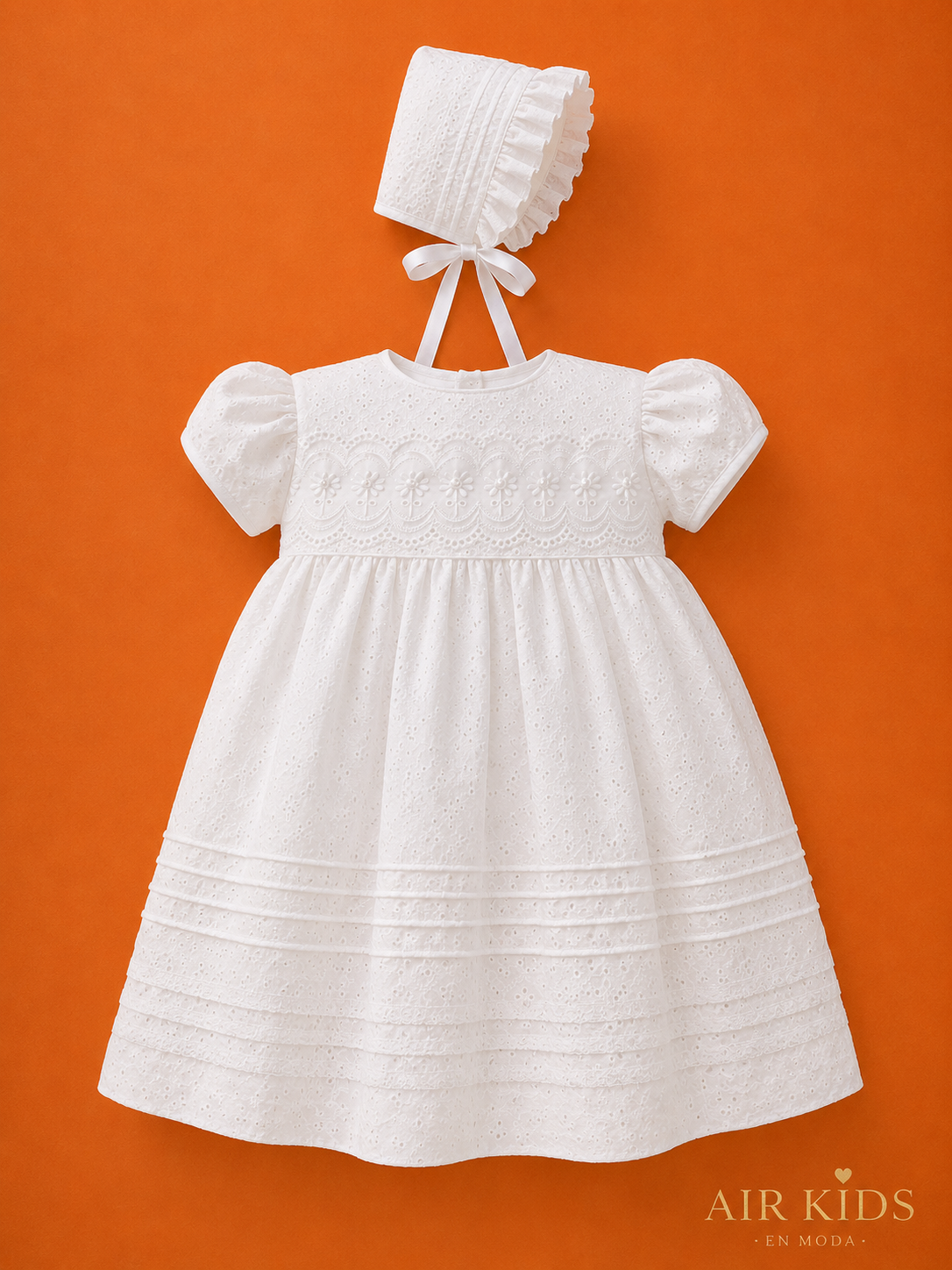 Ropon de Bautizo para Niña Didi 8331