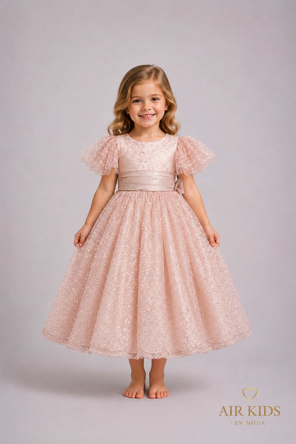 Vestido de fiesta para niña 