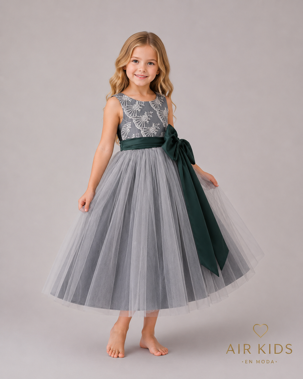 Vestido de Fiesta para Niña 24-516