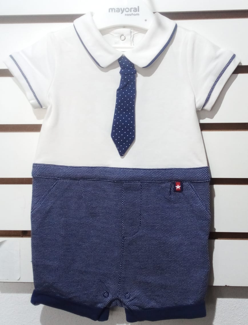 Mameluco para NIño Mayoral 1609-3 Talla 4-6 Meses