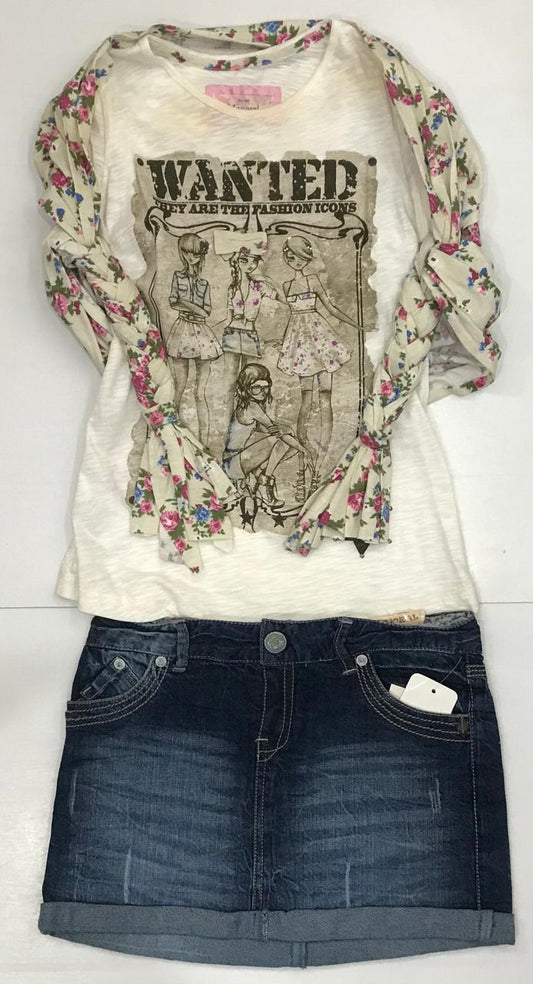 Conjunto para Niña Puebla 