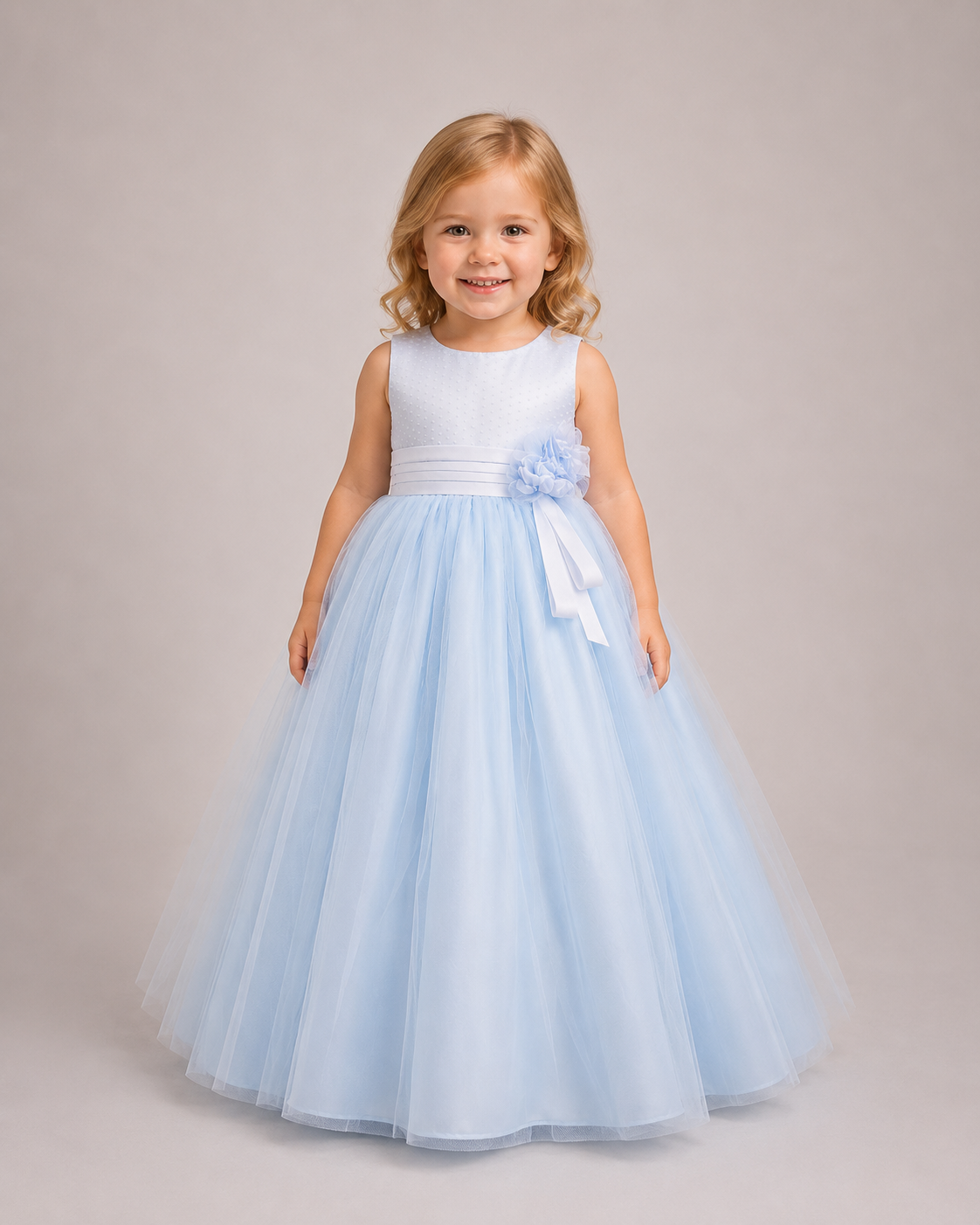 Vestido de fiesta pra niña