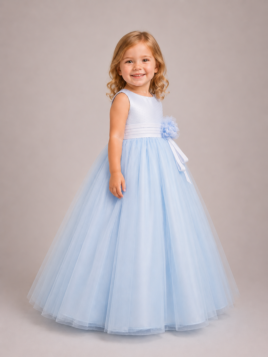 Vestido de Fiesta para Niña 22-018 Talla 3 Años