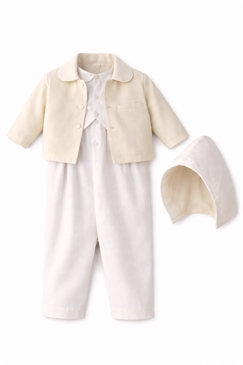 Traje de Bautizo para Niño Ange BPC-45 Talla 18 Meses