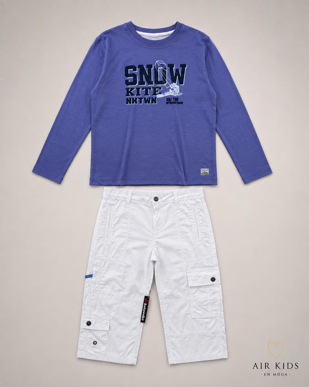 Conjunto para niño 2 pzas 841-57 Talla 14 años