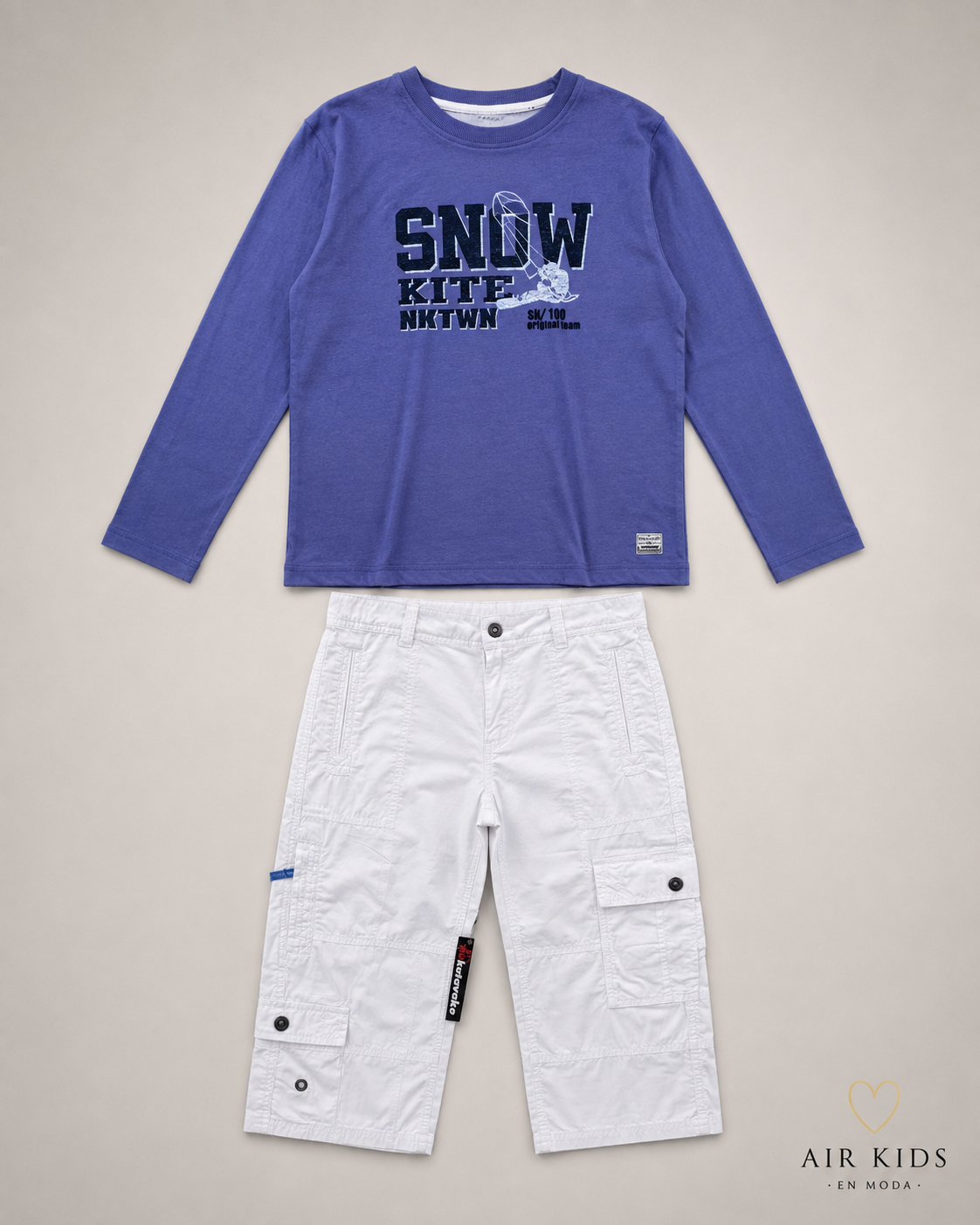 Conjunto para niño 2 pzas 841-57 Talla 14 años