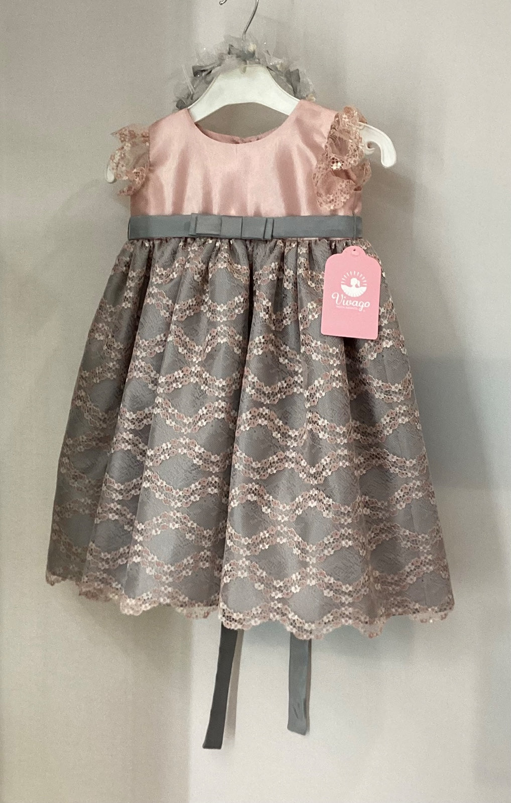 Vestido de Niña Vivago 23-712 Talla 2 años