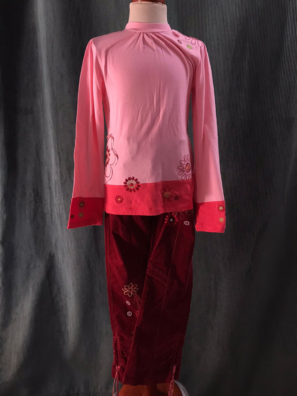 Conjunto de 2pz para Niña Deux Par Deux G74 Talla 8 Años