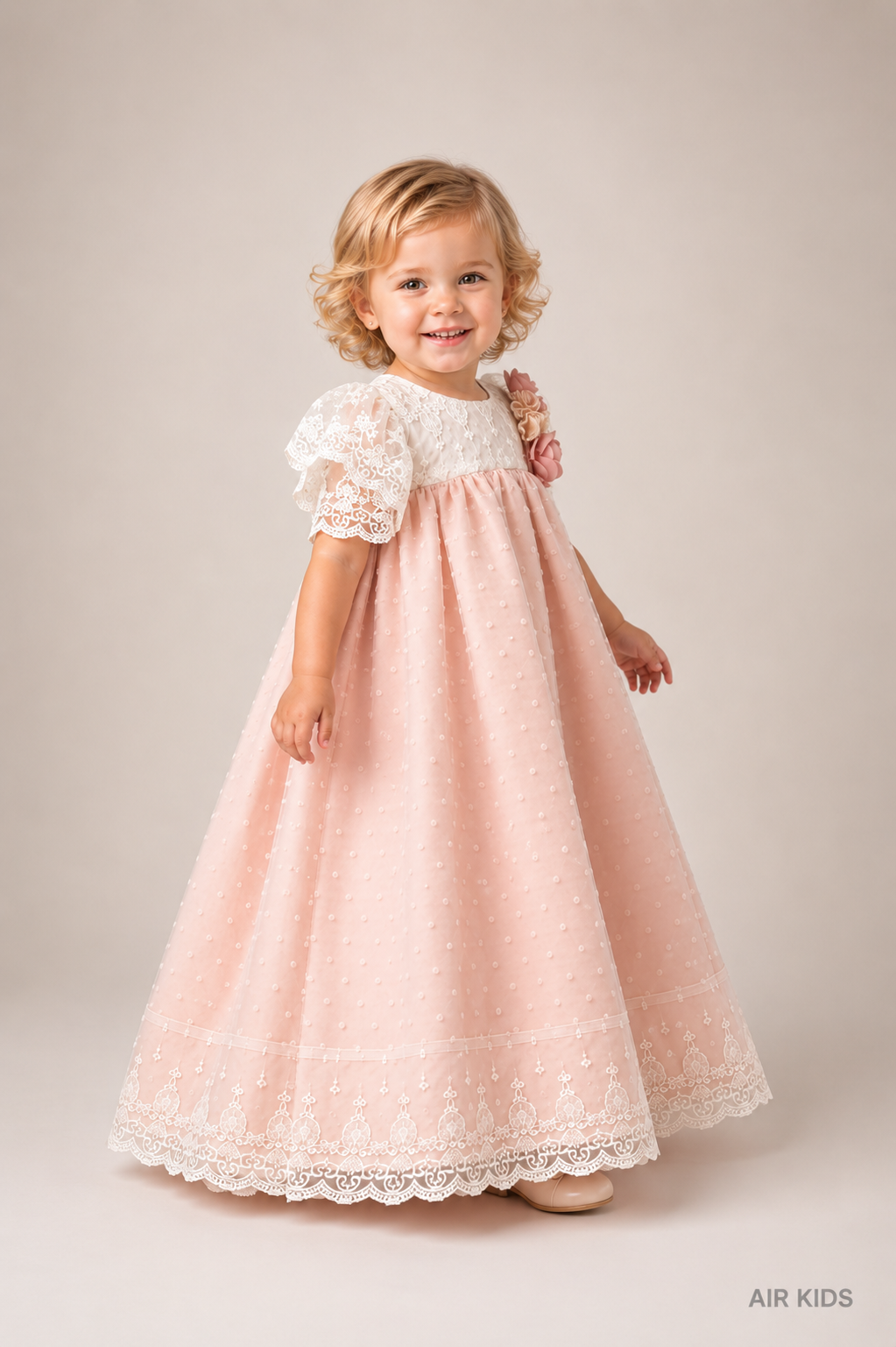 Vestido para Niña 23-710 Talla 2 Años