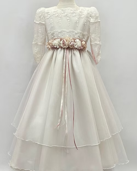 Vestido de comunión para niñas