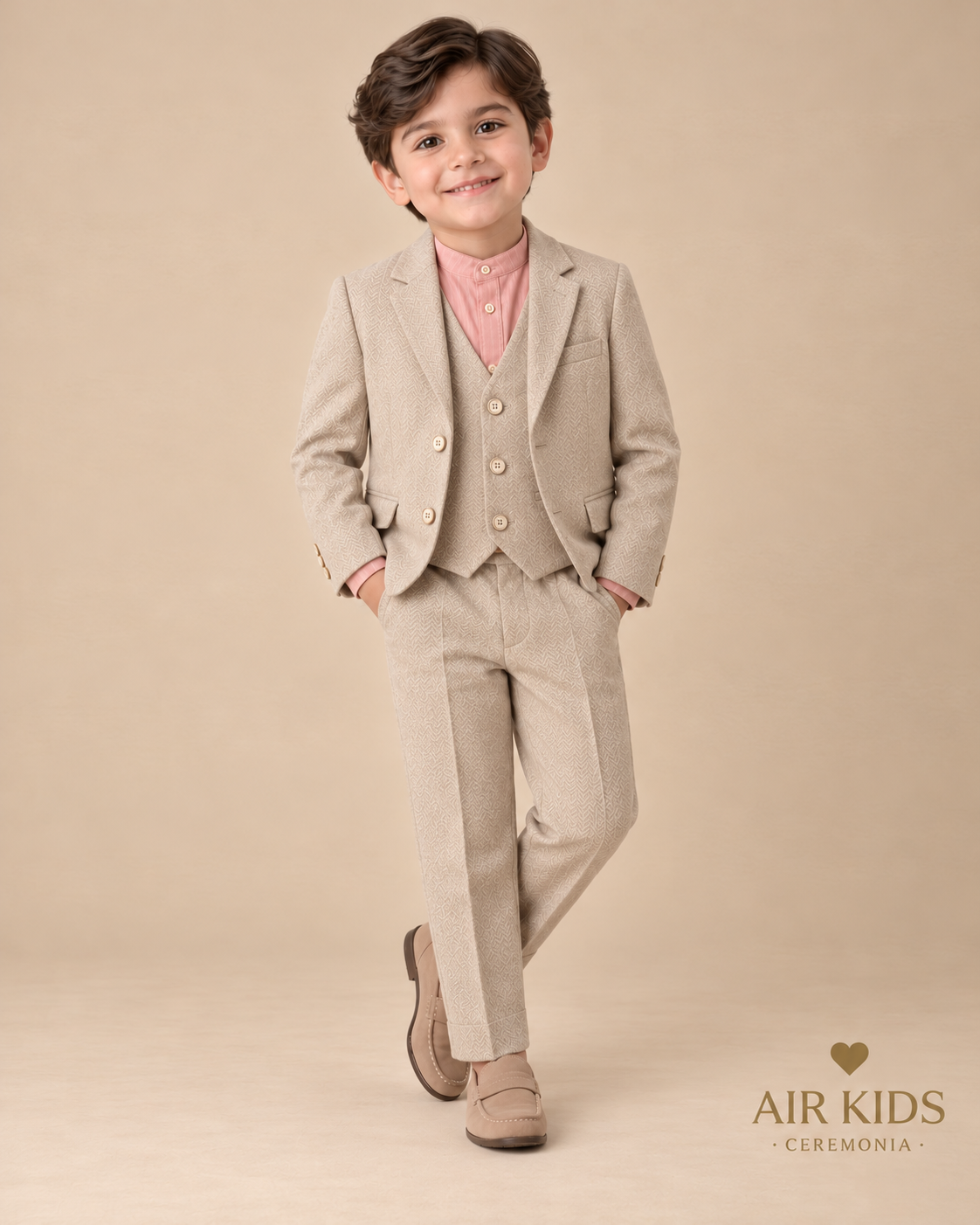 Traje de 4pza para Niño Mayoral 3417-54 Talla 2, 4 y 10 Años