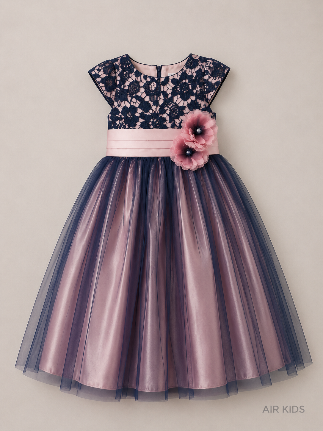 Vestido de Presentacion para Niña 10-001 Talla 3 Años