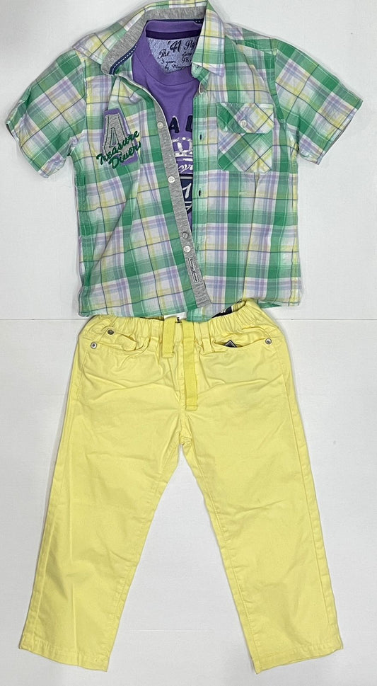 Conjunto de 3pza para Niño Puebla