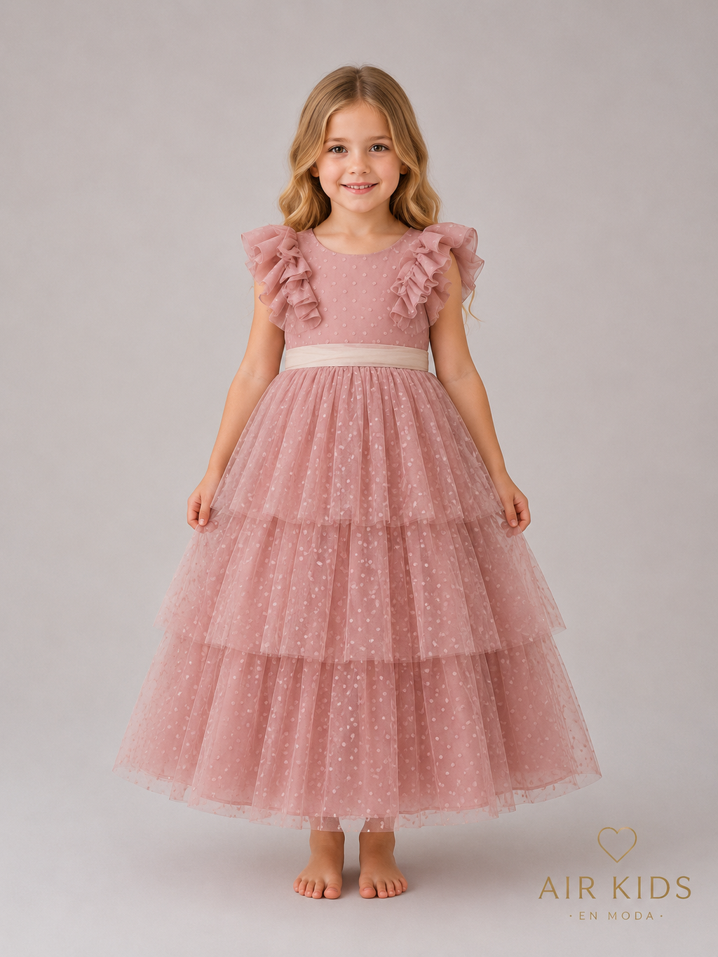 Vestido de Fiesta para Niña 24-515