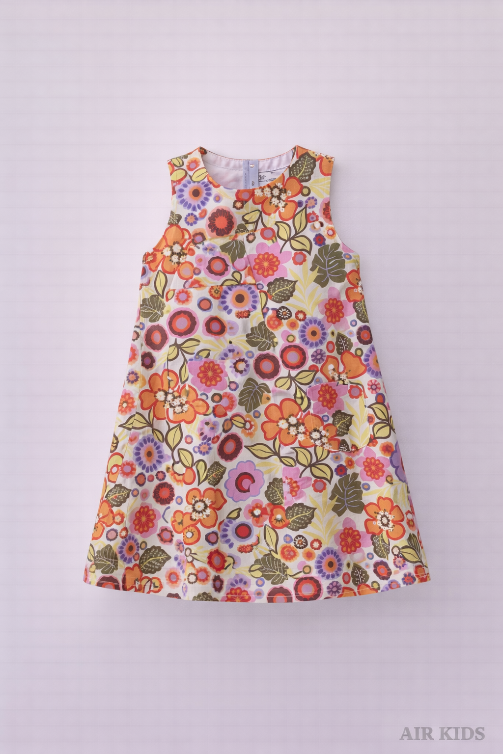 Vestido para Niña Puebla Girandola 174214-9999