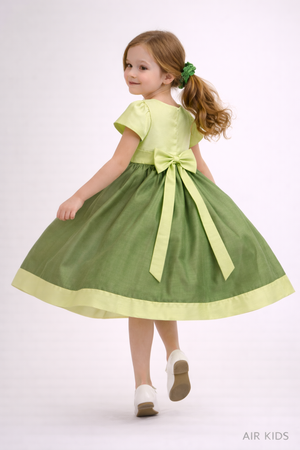 Vestido con Corona de Fiesta para Niña Jessy Franz 0042-V Talla 8 Años