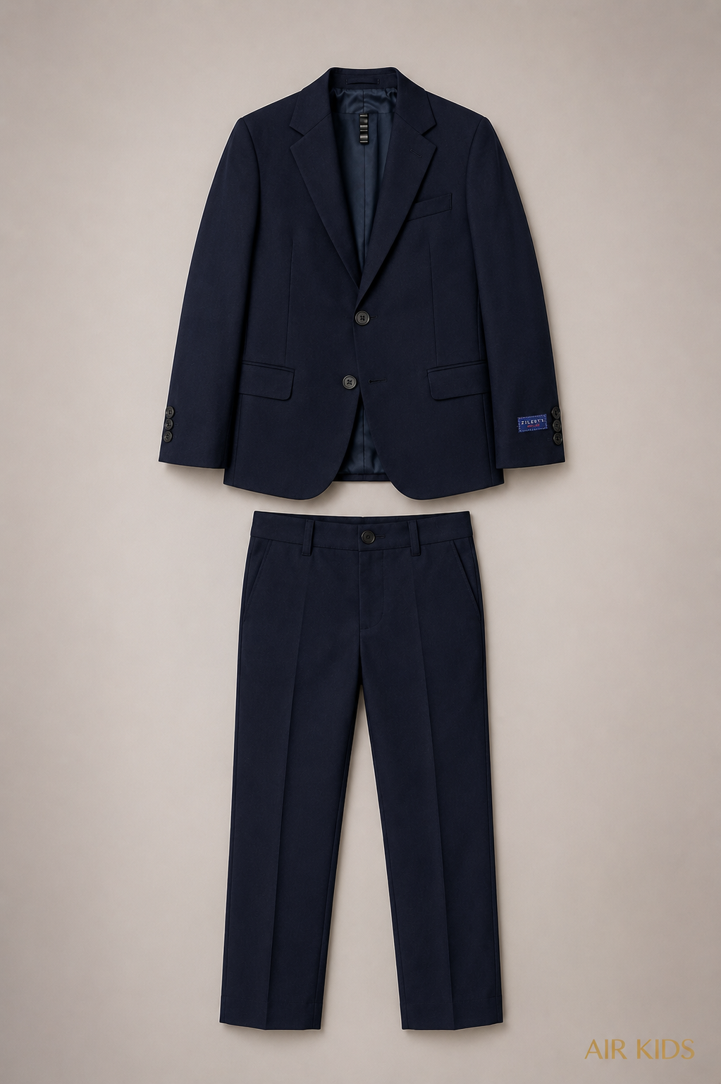 Traje para niño 2 pza Zilerys azul marino 22488