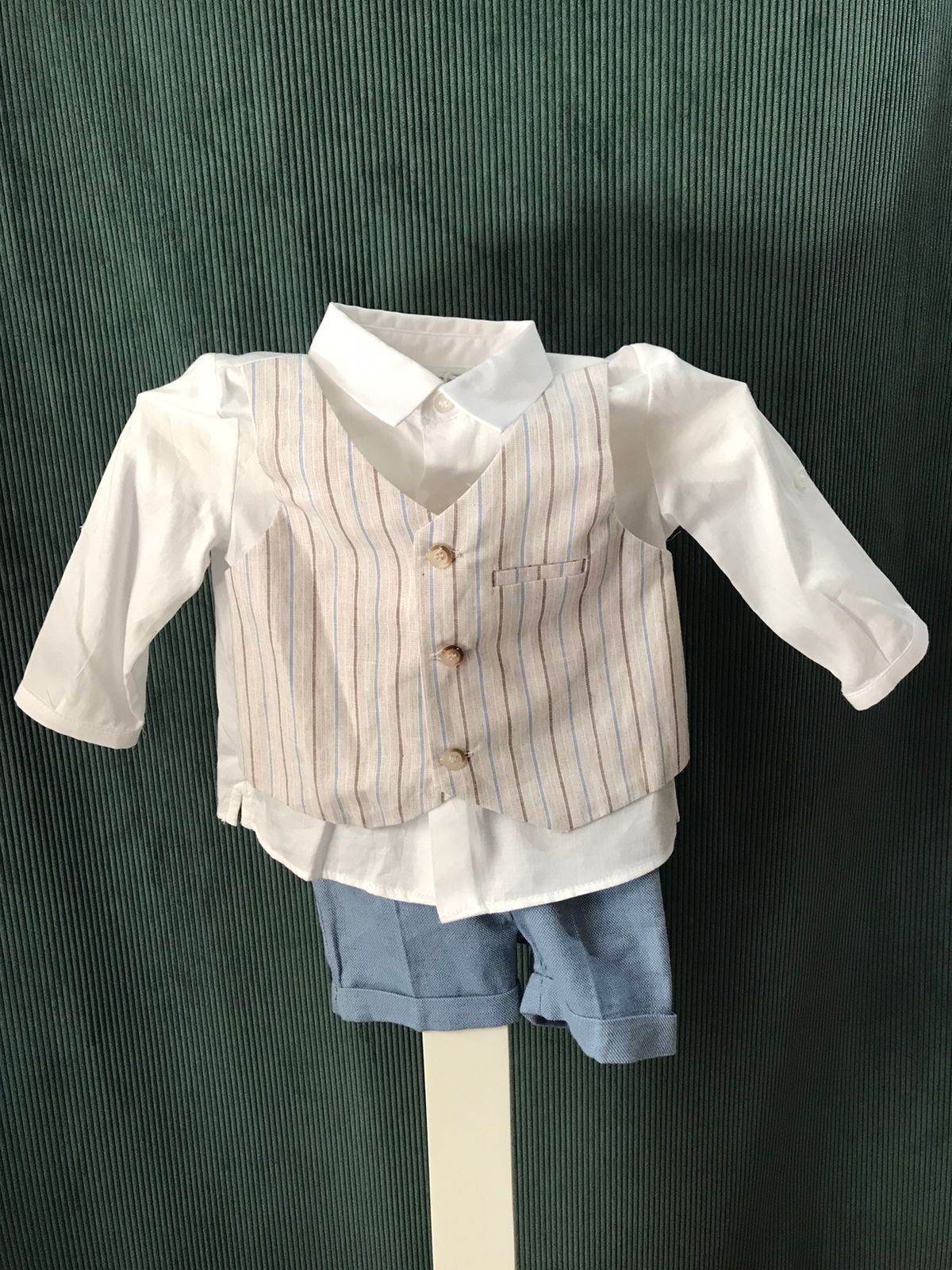 Conjunto de 2pza para Niño Mayoral 1212-58 Talla 4-6 Meses