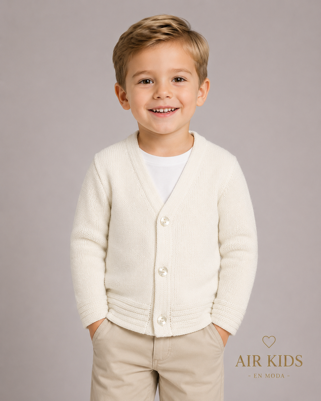 Sueter de ceremonia para Niño Foque 3702-40