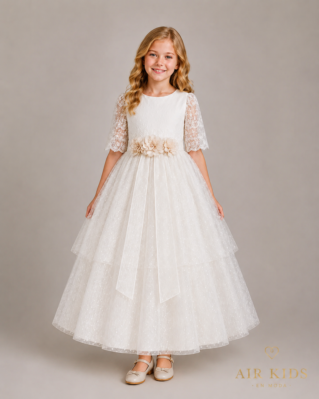 Vestido de Fiesta para Niña 24-517