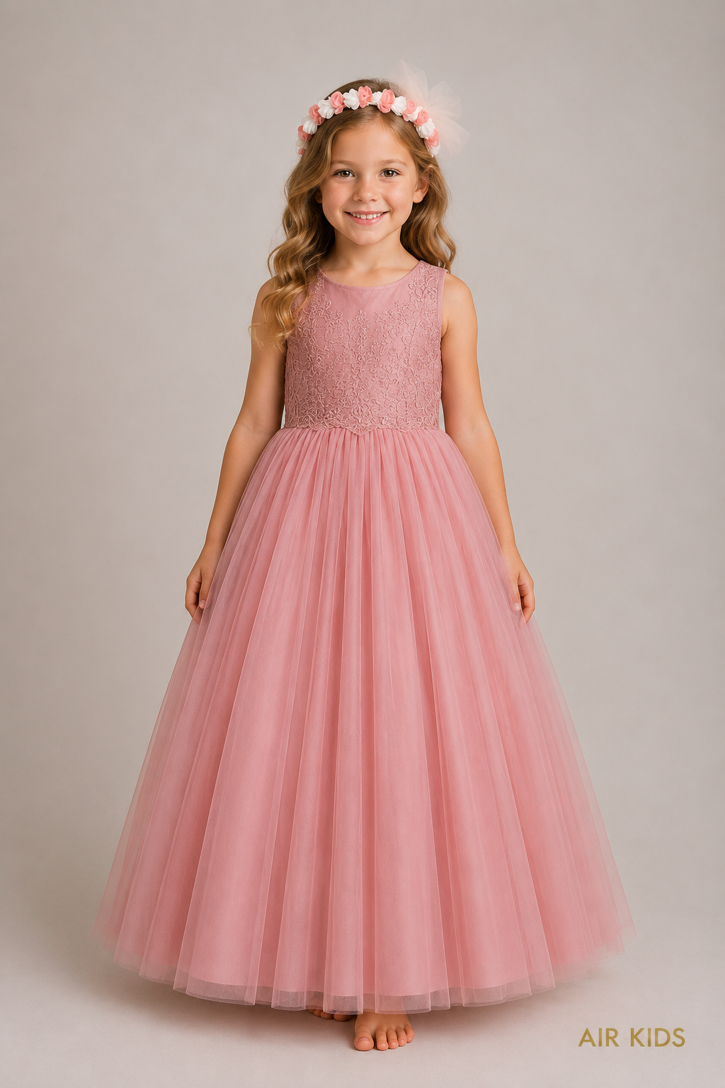 Vestido de fiesta para niña 