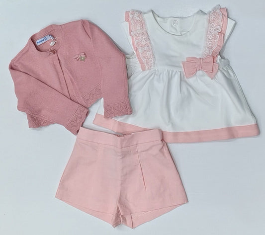 Conjunto de 3pza para Niña Puebla