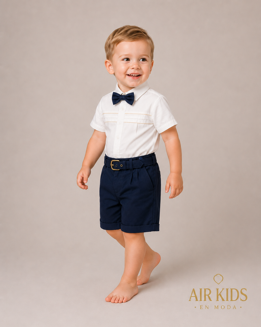 Traje de Ceremonia para Niño La Paloma 004-04 Talla 24 Meses