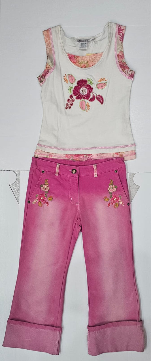 Conjunto de 2pza para Niña Puebla